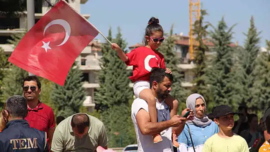 Elazığ'da 30 Ağustos Zafer Bayramı coşkuyla kutlandı