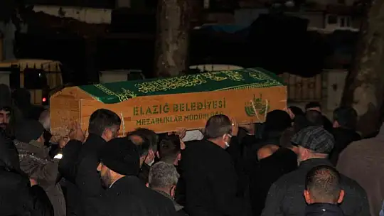 Elazığ'da 5 ay önce öldürülerek gömülen ve ardından cesedi bulunan muhtar, son yolculuğuna uğurlandı