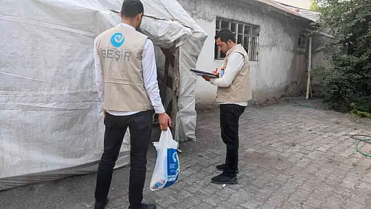 Elazığ'da 526 aileye kurbanlık et dağıtıldı