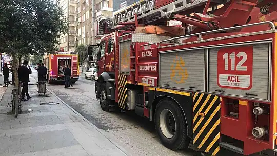 Elazığ'da baca yangını korkuttu