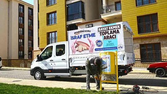 Elazığ'da bayat ekmek ve artık yemekler mamaya dönüşüyor