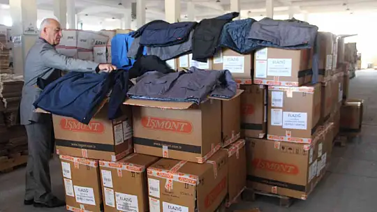Elazığ'da bin 250 çocuğu ısıtacak yardım