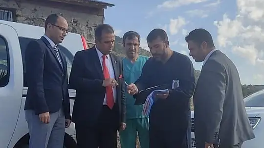 Elazığ'da büyükbaş hayvanlara aşılama çalışması
