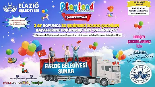 Elazığ'da çocuk festivali düzenlenecek