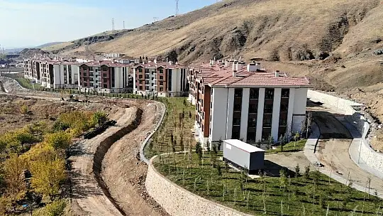 Elazığ'da deprem konutları hızla tamamlanıyor