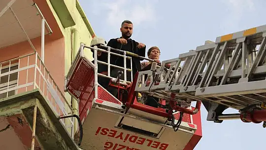 Elazığ'da ev yangını: 6 kişi itfaiye tarafından kurtarıldı