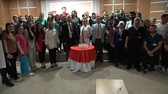 Elazığ'da hemşireler haftası kutlandı