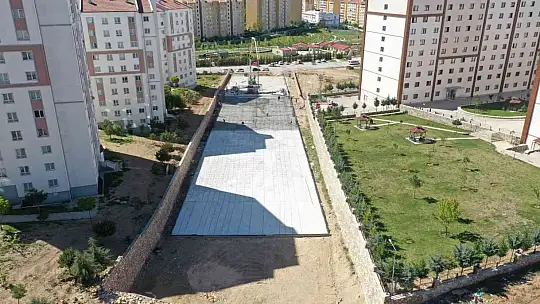 Elazığ'da Kent-Köy Pazarı'nın yapım çalışmaları sürüyor