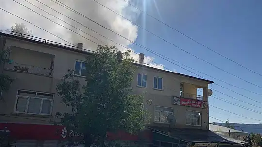 Elazığ'da korkutan yangın