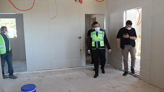 Elazığ'da köylerde deprem konutları yükseliyor