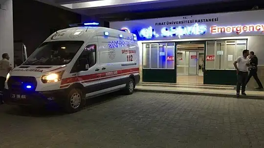 Elazığ'da silahlı saldırı: 5 yaralı