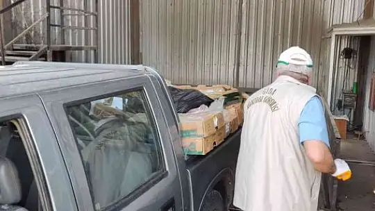 Elazığ'da son kullanma tarihi geçmiş gıdalar imha edildi