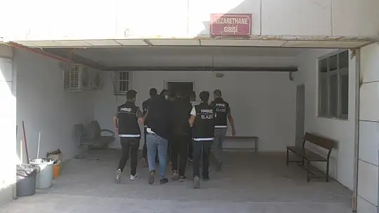 Elazığ'da torbacılara şafak operasyonu: 7 gözaltı