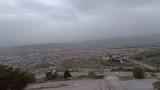 Elazığ'da toz taşınımı etkili oldu
