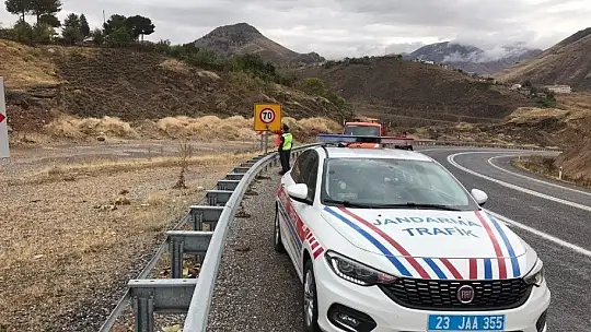 Elazığ'da trafik kazalarına karşı önlem