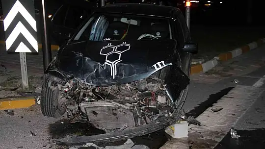 Elazığ'da trafik kazası: 1 yaralı