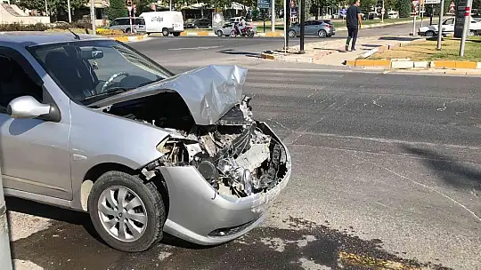 Elazığ'da trafik kazası: 1 yaralı