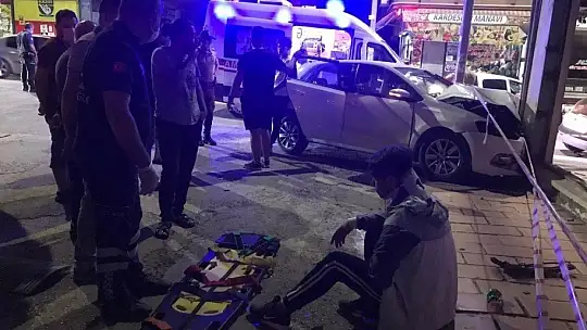 Elazığ'da trafik kazası: 2 yaralı