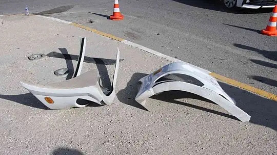 Elazığ'da trafik kazası: 2 yaralı