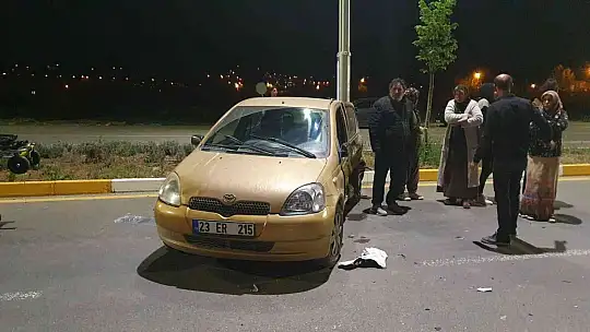 Elazığ'da trafik kazası: 3 yaralı