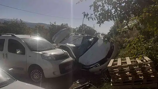 Elazığ'da trafik kazası: 4 yaralı