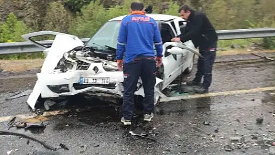 Elazığ'da trafik kazası: 4 yaralı
