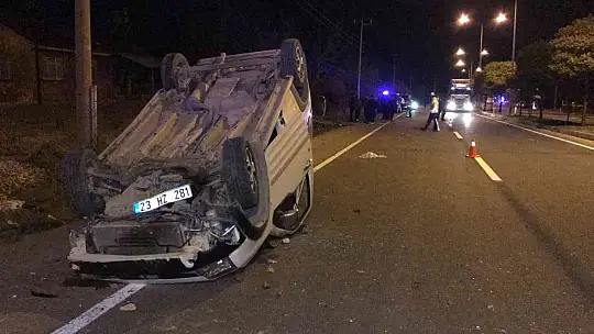 Elazığ'da trafik kazası: 5 yaralı