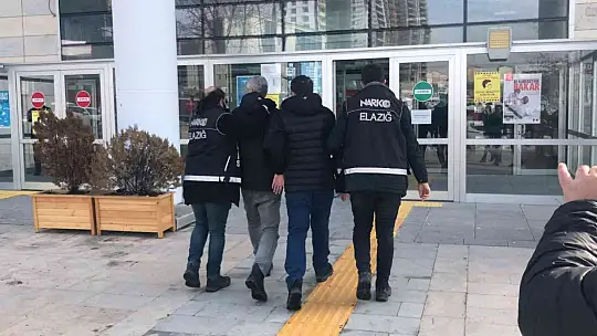 Elazığ'da uyuşturucu operasyonu: 2 gözaltı