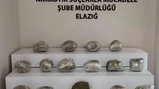 Elazığ'da uyuşturucu tacirleri tutuklandı