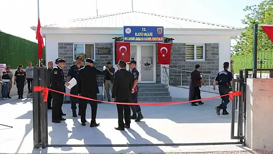 Elazığ'da yeni Jandarma Karakolu açıldı