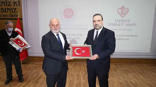 Elazığ'da zekat bilgilendirme toplantısı düzenlendi