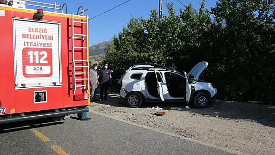 Elazığ'da zincirleme trafik kazası: 8 yaralı