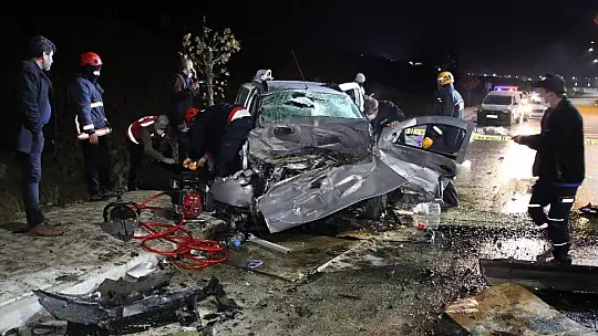 Elazığ'daki feci kazada ölen 4 kişinin kimliği belli oldu
