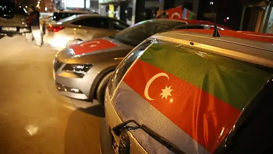 Elazığ'dan Azerbaycan'a 100 araçla destek konvoyu