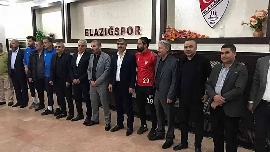 Elazığspor'da bayramlaşma töreni yapıldı