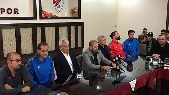 Elazığspor'da bayramlaşma töreni yapıldı