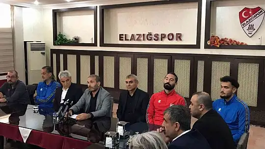 Elazığspor'da bayramlaşma töreni yapıldı