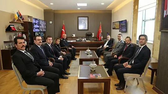 Emniyet Genel Müdürü Aktaş, Elazığ'da emniyet personeli ile bir araya geldi