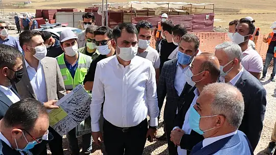Çevre ve Şehircilik Bakanı Murat Kurum Elazığ'da