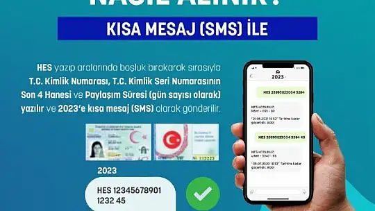 Elazığ'da Tüm Kamu Kurum ve Kuruluşlarına Girişler HES Kodu İle Yapılacak