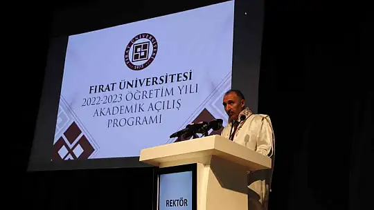 FÜ 2022-2023 akademik yılı açılış töreni yapıldı