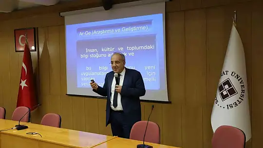 FÜ'de TÜBİTAK 2209-A Proje Yazma Eğitimleri verildi