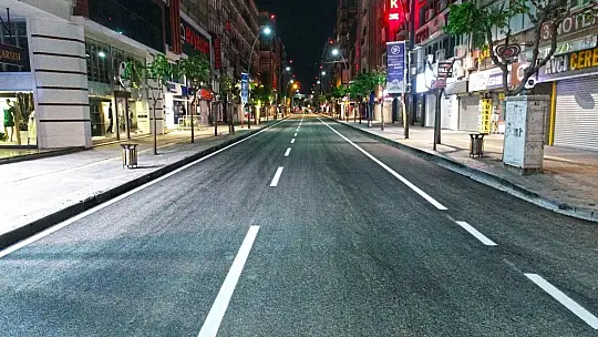 Gazi Caddesinde Çalışmalar Tamamlandı