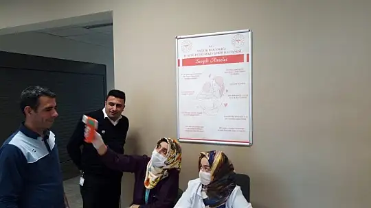 Hastaneye Giriş Yapan Herkesin Ateşi Ölçülüyor