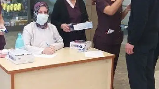 Hastaneye Giriş Yapan Herkesin Ateşi Ölçülüyor