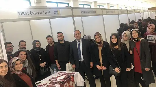 F.Ü Güneydoğu Bölgesel Kariyer Fuarına Katıldı