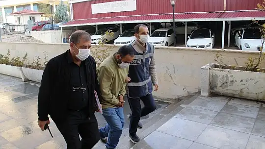 Kapıları çalan hırsızlık şüphelisi yakalandı