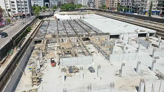 Kent Meydanı ve Yer Altı Otoparkı Projesinde sona doğru
