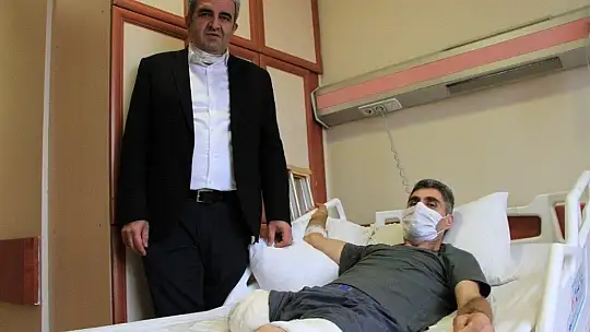 Ölümden döndü, tek bacağını kaybetti şimdi protez bacak bekliyor
