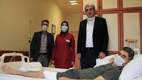 Ölümden döndü, tek bacağını kaybetti şimdi protez bacak bekliyor